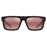 Maui Jim - ‘Ōpio - Dark Havana Maui Rose - Polarized Classic Sunglasses - Maui Jim Eyewear