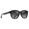 Maui Jim - Akahai Asian Fit - Nero Grigio - Occhiali da Sole Polarizzati Classici - Maui Jim Eyewear