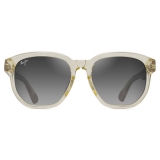 Maui Jim - Akahai Asian Fit - Transparent Yellow Grey - Polarized Classic Sunglasses - Maui Jim