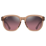 Maui Jim - Akahai Asian Fit - Light Brown Maui Rose - Polarized Classic Sunglasses - Maui Jim