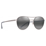 Maui Jim - Half Moon - Titanium Grey - Polarized Classic Sunglasses - Maui Jim Eyewear