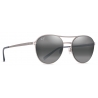 Maui Jim - Half Moon - Titanium Grey - Polarized Classic Sunglasses - Maui Jim Eyewear
