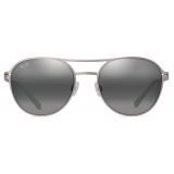 Maui Jim - Half Moon - Titanium Grey - Polarized Classic Sunglasses - Maui Jim Eyewear