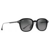 Maui Jim - Ka‘ouo Asian Fit - Black Gunmetal Grey - Polarized Fashion Sunglasses - Maui Jim Eyewear