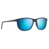 Maui Jim - Lele Kawa - Striscia Navy Scuro Blu - Occhiali da Sole Polarizzati Classici - Maui Jim