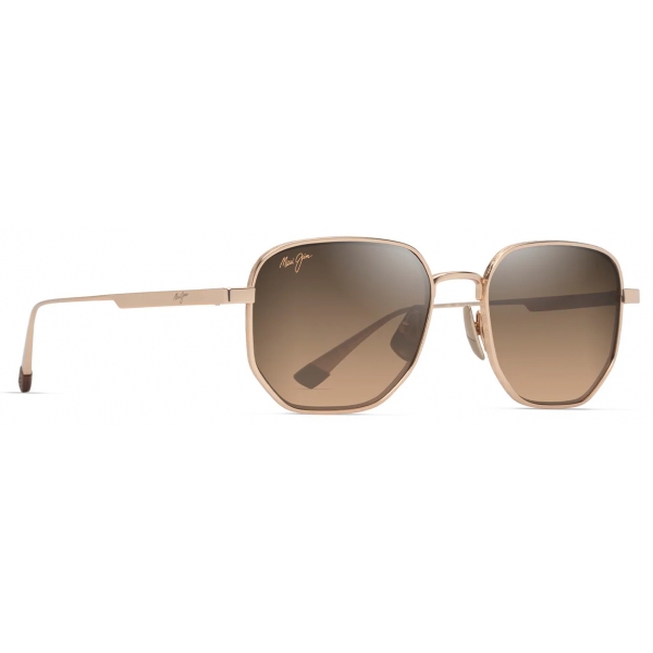 Maui Jim - Lewalani - Light Gold Bronze - Polarized Classic Sunglasses - Maui Jim Eyewear