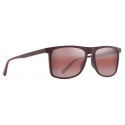 Maui Jim - Makamae - Matte Burgundy Maui Rose - Polarized Classic Sunglasses - Maui Jim Eyewear