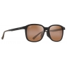 Maui Jim - Makuahine Asian Fit - Marrone Opaco Bronzo - Occhiali da Sole Polarizzati Classici