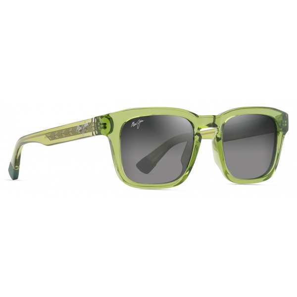 Maui Jim - Maluhia - Verde Erba Grigio - Occhiali da Sole Polarizzati Classici - Maui Jim Eyewear
