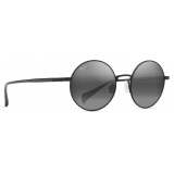 Maui Jim - Mokupuni - Deep Black Grey - Polarized Classic Sunglasses - Maui Jim Eyewear