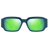 Maui Jim - Kūpale - Petrol Blue MAUIGreen - Polarized Fashion Sunglasses - Maui Jim Eyewear