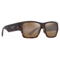 Maui Jim - Ka‘olu - Havana Bronze - Polarized Wrap Sunglasses - Maui Jim Eyewear