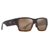 Maui Jim - Ka‘olu - Havana Bronze - Polarized Wrap Sunglasses - Maui Jim Eyewear