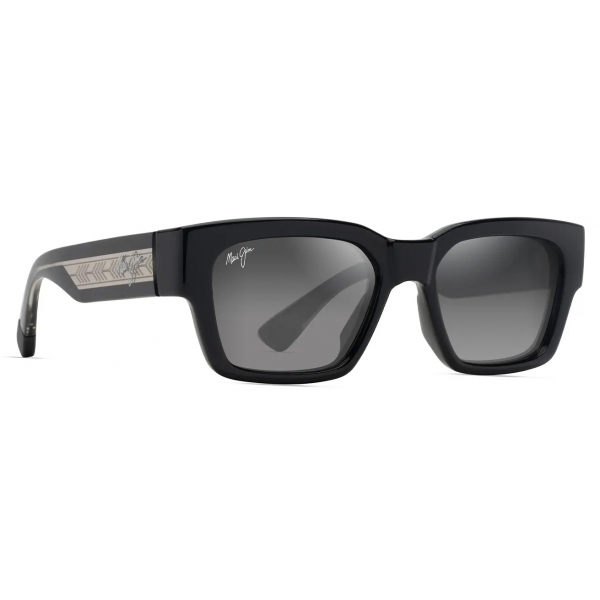 Maui Jim - Kenui - Black Grey - Polarized Classic Sunglasses - Maui Jim Eyewear