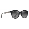 Maui Jim - Ku‘ikahi Asian Fit - Nero Grigio - Occhiali da Sole Polarizzati Moda - Maui Jim Eyewear