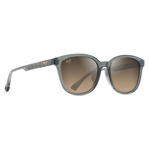 Maui Jim - Ku‘ikahi Asian Fit - Transparent Grey Bronze - Polarized Fashion Sunglasses - Maui Jim
