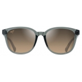 Maui Jim - Ku‘ikahi Asian Fit - Transparent Grey Bronze - Polarized Fashion Sunglasses - Maui Jim