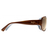 Maui Jim - Nalani - Tortoise White Blue Bronze - Polarized Fashion Sunglasses - Maui Jim Eyewear