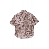 Ottod'Ame - Spotted Pattern Cotton Shirt - Pink/Brown - Shirt - Luxury Exclusive Collection
