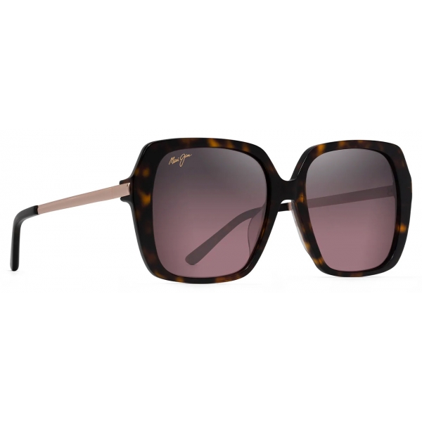Maui Jim - Poolside - Tortoise Maui Rose - Polarized Fashion Sunglasses - Maui Jim Eyewear