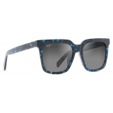 Maui Jim - Rooftops - Blue Tortoise Grey - Polarized Fashion Sunglasses - Maui Jim Eyewear