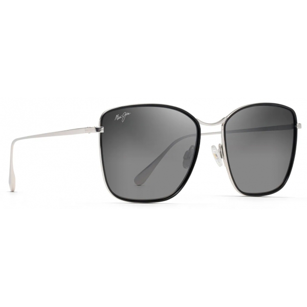 Maui Jim - Tiger Lily - Black Silver Grey - Polarized Fashion Sunglasses - Maui Jim Eyewear