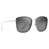 Maui Jim - Tiger Lily - Nero Argento Grigio - Occhiali da Sole Polarizzati Moda - Maui Jim Eyewear