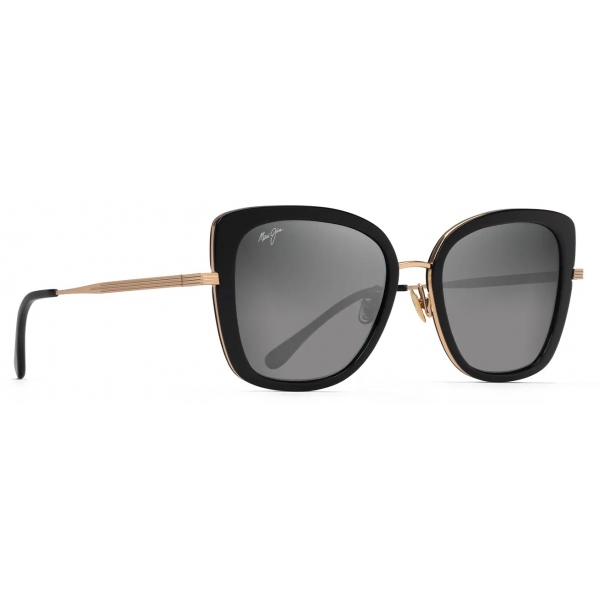 Maui Jim - Violet Lake - Black Gold Grey - Polarized Luxury Sunglasses - Maui Jim Eyewear