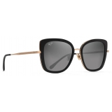 Maui Jim - Violet Lake - Black Gold Grey - Polarized Luxury Sunglasses - Maui Jim Eyewear
