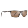 Maui Jim - Anemone - Brushed Chocolate Bronze - Polarized Rectangular Sunglasses - Maui Jim