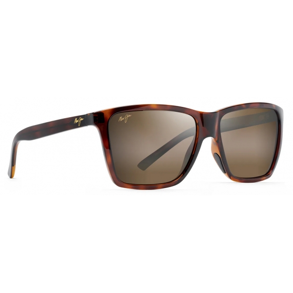 Maui Jim - Cruzem - Tortoise Bronze - Polarized Rectangular Sunglasses - Maui Jim Eyewear