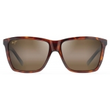 Maui Jim - Cruzem - Tortoise Bronze - Polarized Rectangular Sunglasses - Maui Jim Eyewear