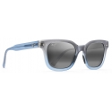 Maui Jim - Huelo - Grey - Polarized Rectangular Sunglasses - Maui Jim Eyewear