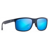 Maui Jim - Huelo - Blue - Polarized Rectangular Sunglasses - Maui Jim Eyewear