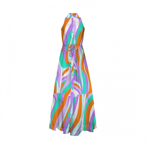 MC2 Saint Barth - Abstract Fantasy Chemiser Dress - Multicolour - Luxury Exclusive Collection