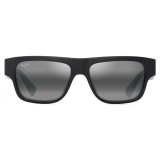 Maui Jim - Kōkua - Black Grey - Polarized Rectangular Sunglasses - Maui Jim Eyewear
