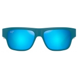 Maui Jim - Kōkua - Blue - Polarized Rectangular Sunglasses - Maui Jim Eyewear