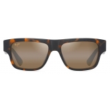 Maui Jim - Kōkua - Havana Bronze - Polarized Rectangular Sunglasses - Maui Jim Eyewear