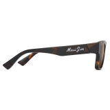 Maui Jim - Kōkua - Havana Bronze - Polarized Rectangular Sunglasses - Maui Jim Eyewear