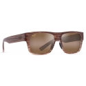 Maui Jim - Keahi - Brown Bronze - Polarized Rectangular Sunglasses - Maui Jim Eyewear