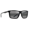 Maui Jim - Mamalu Bay - Nero Grigio - Occhiali da Sole Polarizzati Rettangolari - Maui Jim Eyewear
