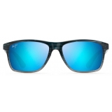 Maui Jim - Onshore - Blue Black - Polarized Rectangular Sunglasses - Maui Jim Eyewear