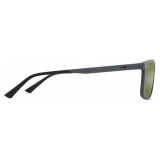 Maui Jim - Pūlama - Grey Maui HT - Polarized Rectangular Sunglasses - Maui Jim Eyewear