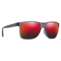 Maui Jim - Pailolo - Grey Hawaii Lava - Polarized Rectangular Sunglasses - Maui Jim Eyewear