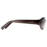 Maui Jim - Punchbowl - Chocolate Fade Maui Rose - Polarized Rectangular Sunglasses - Maui Jim
