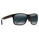 Maui Jim - Red Sands - Black Grey - Polarized Rectangular Sunglasses - Maui Jim Eyewear
