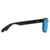 Maui Jim - Red Sands - Nero Blu - Occhiali da Sole Polarizzati Rettangolari - Maui Jim Eyewear