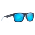 Maui Jim - The Flats - Marino Blu  - Occhiali da Sole Polarizzati Rettangolari - Maui Jim Eyewear