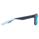 Maui Jim - The Flats - Navy Blue - Polarized Rectangular Sunglasses - Maui Jim Eyewear