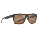 Maui Jim - The Flats - Black Tortoise Bronze - Polarized Rectangular Sunglasses - Maui Jim Eyewear